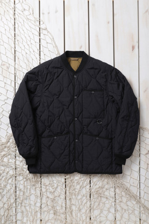 [Fly Fishing Club] Padding Quilted Jumper 