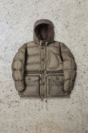 [Fly Fishing Club] Waxed ripstop down parka