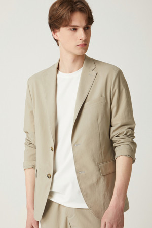 [Imported Fabric] Summer 셋업 자켓