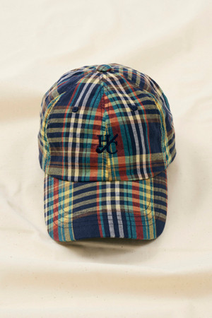 [British Sporting Club] Micro check ball cap