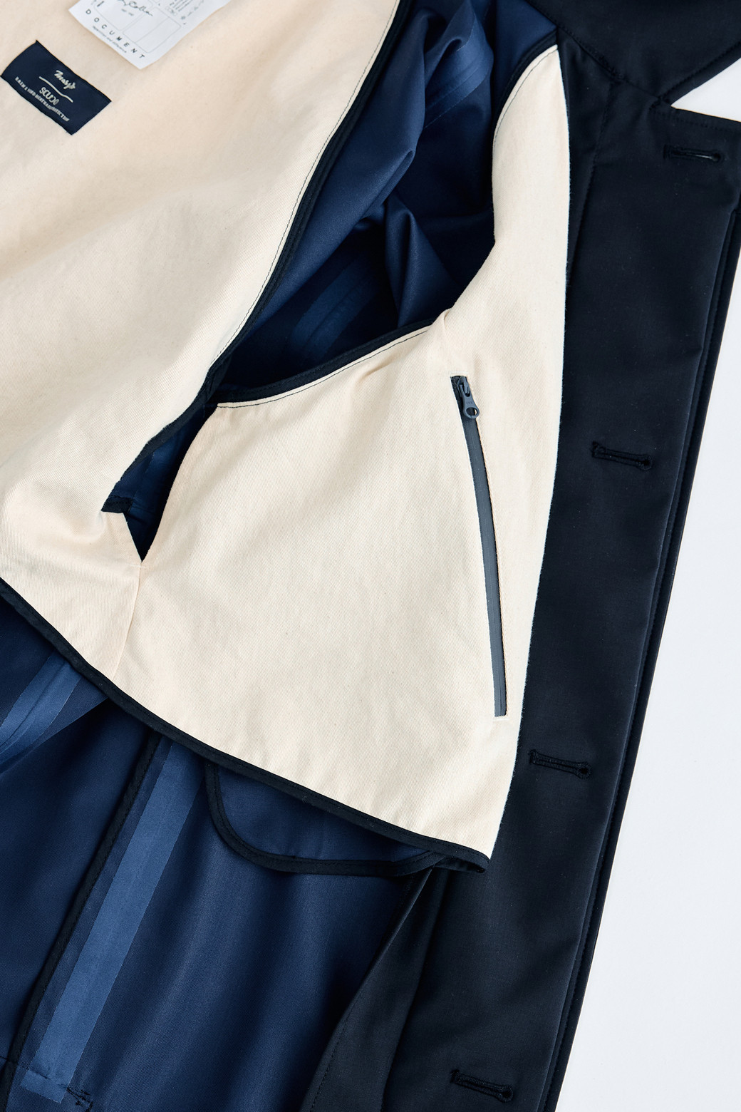 HENRY COTTON'S - 코트 - (FFC x DOCUMENT) Waterproof Wool Seam-Sealed Coat