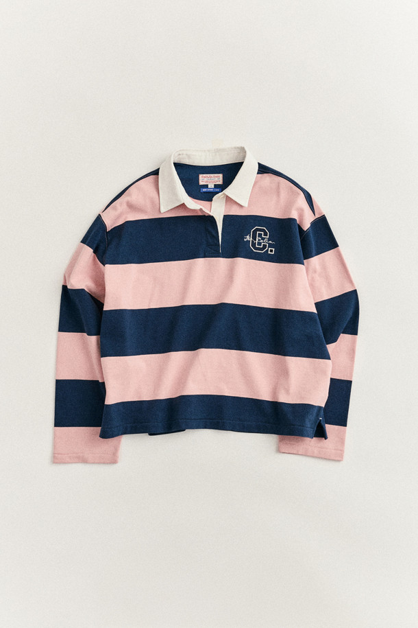 HENRY COTTON'S - 긴소매 티셔츠 - [BSC x CLOVE] Rugby Polo (W)