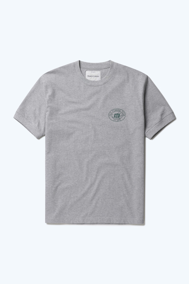 HENRY COTTON'S - 반팔티셔츠 - (Fly Fishing Club) Stamp Logo T-shirt