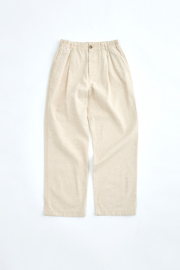 HENRY COTTON'S - 캐주얼팬츠 - (FFC x Document) Easy Linen-Blend Set-up Pants