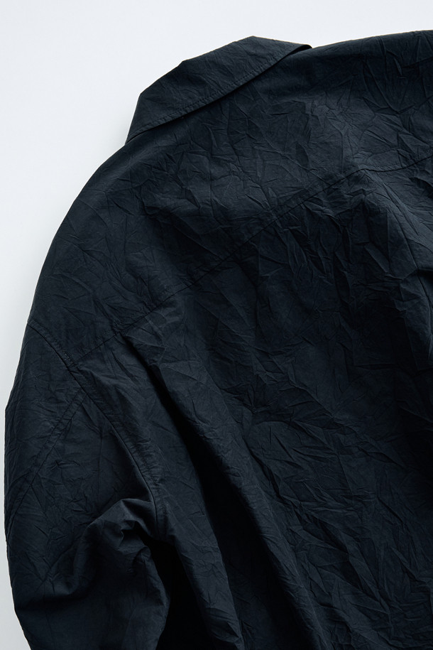 HENRY COTTON'S - 셔츠형자켓 - (FFC x Document) Waxed Crinkled Shirting Jacket