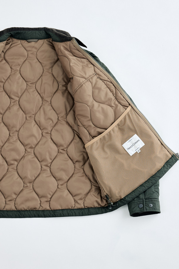 HENRY COTTON'S - 블루종/점퍼 - (Fly Fishing Club) Quilted padding  jumper