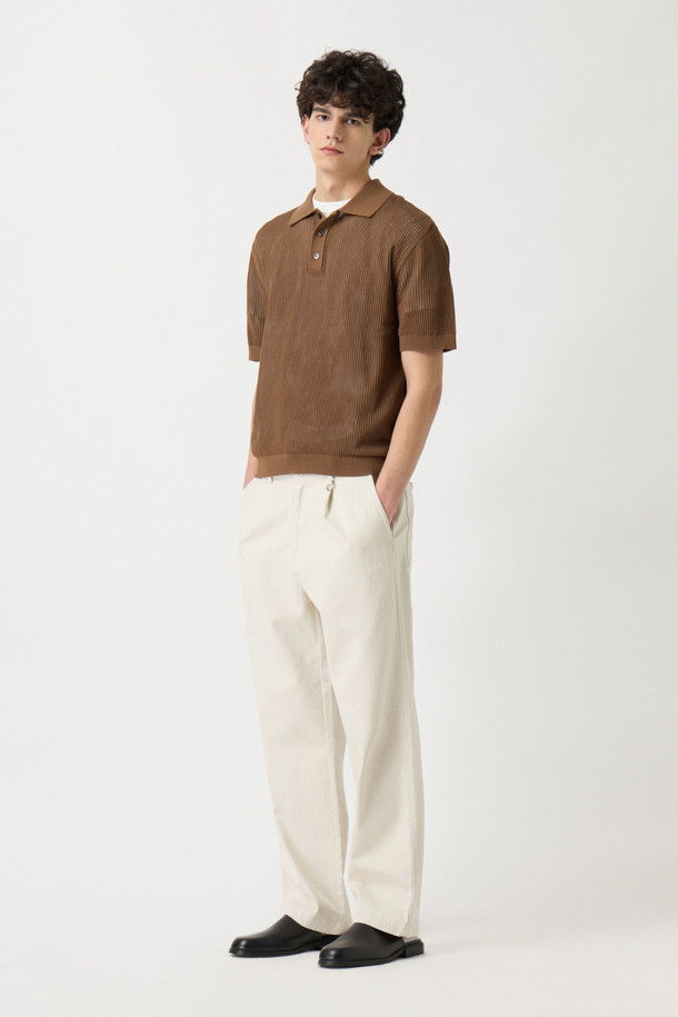 HENRY COTTON'S - 캐주얼팬츠 - (Fly Fishing Club) Cotton pleated pants