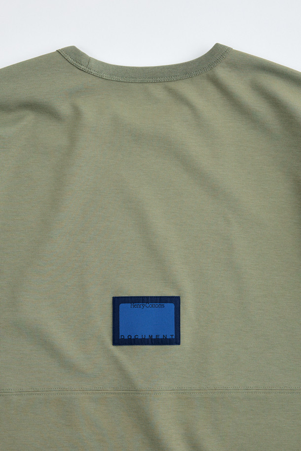 HENRY COTTON'S - 반팔티셔츠 - (FFC x Document) Back logo Short Sleeve 