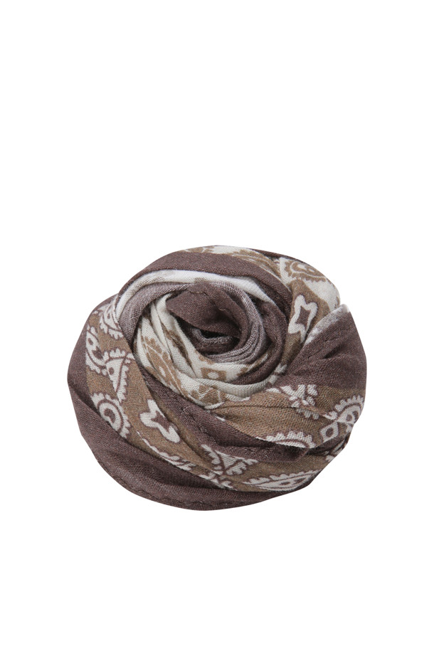 HENRY COTTON'S - 스카프/머플러 - [Fly Fishing Club] Brown Petit Scarf