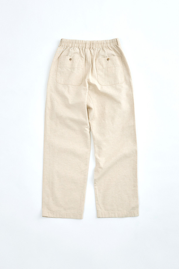 HENRY COTTON'S - 캐주얼팬츠 - (FFC x Document) Easy Linen-Blend Set-up Pants