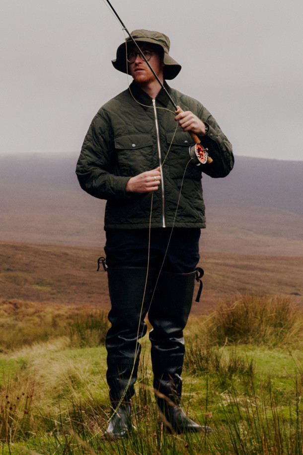 HENRY COTTON'S - 블루종/점퍼 - (Fly Fishing Club) Quilted padding  jumper