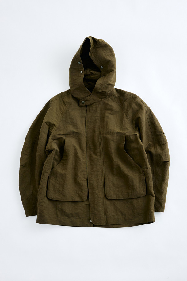 HENRY COTTON'S - 블루종/점퍼 - (FFC x Document) Hooded Shell Parka