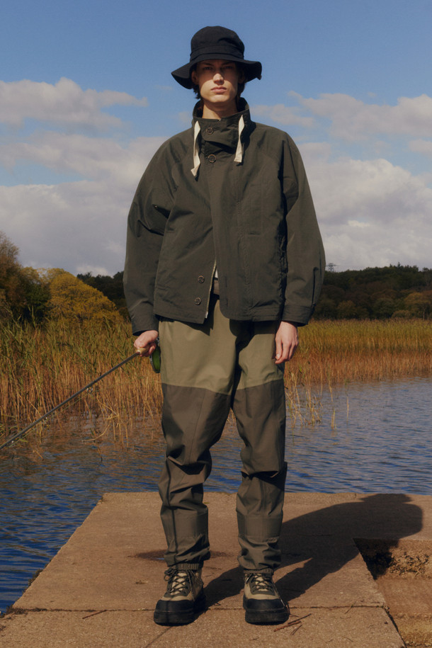 HENRY COTTON'S - 블루종/점퍼 - (FFC x Document) Heritage Fishing jacket 