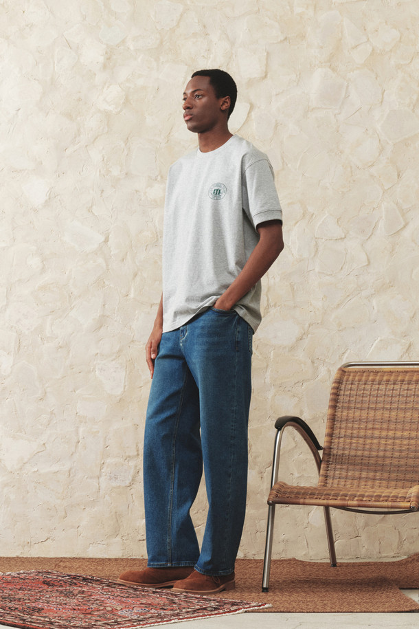 HENRY COTTON'S - 반팔티셔츠 - (Fly Fishing Club) Stamp Logo T-shirt
