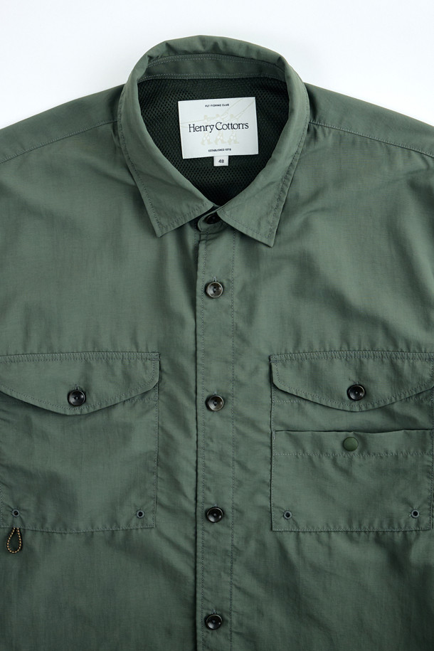 HENRY COTTON'S - 반팔셔츠 - (Fly Fishing Club) Short Sleeve Utility Shirt