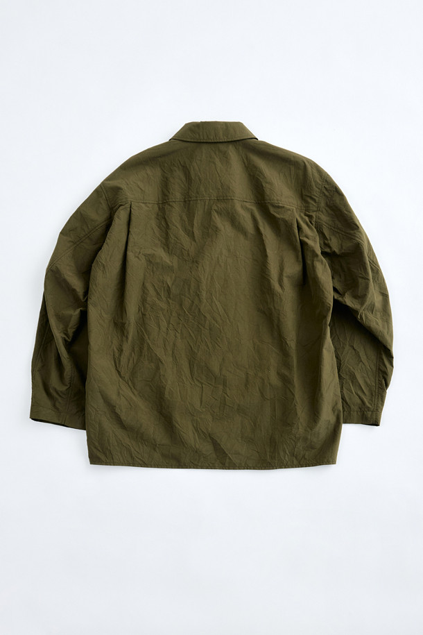 HENRY COTTON'S - 셔츠형자켓 - (FFC x Document) Waxed Crinkled Shirting Jacket