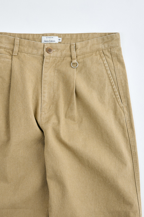 HENRY COTTON'S - 캐주얼팬츠 - (Fly Fishing Club) Cotton pleated pants