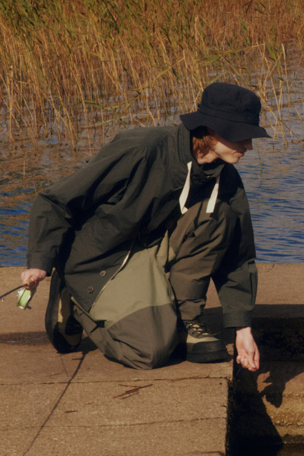 HENRY COTTON'S - 블루종/점퍼 - (FFC x Document) Heritage Fishing jacket 