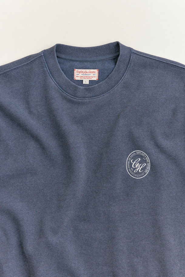 HENRY COTTON'S - 반팔티셔츠 - [BSC x CLOVE] Pigment Short-Sleeves Sweatshirt (M)
