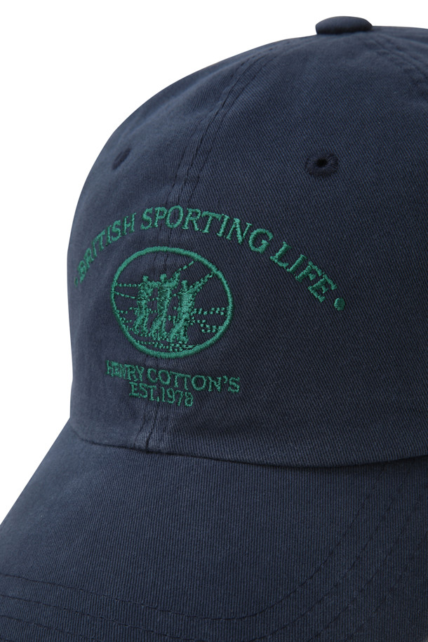 HENRY COTTON'S - 모자 - [Fly Fishing Club] Three Fishermen Logo Washed Ball Cap