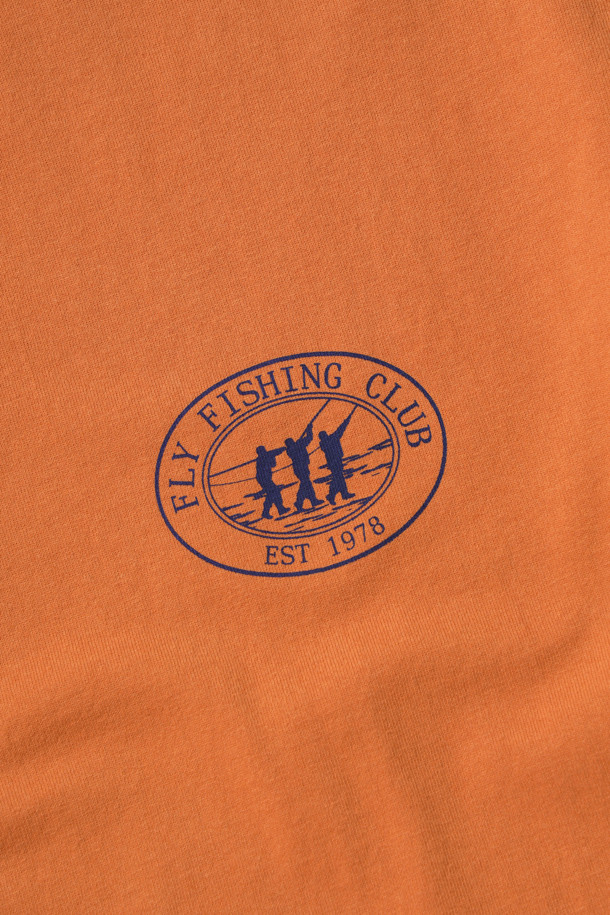 HENRY COTTON'S - 반팔티셔츠 - (Fly Fishing Club) Stamp Logo T-shirt