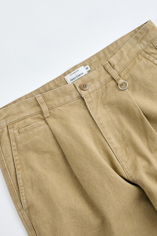 HENRY COTTON'S - 캐주얼팬츠 - (Fly Fishing Club) Cotton pleated pants