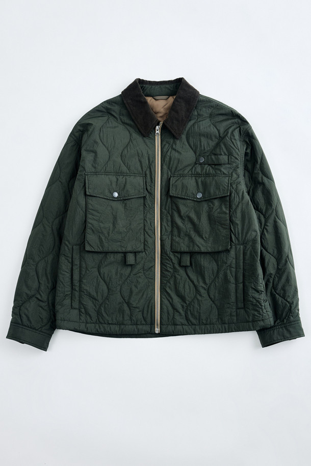 HENRY COTTON'S - 블루종/점퍼 - (Fly Fishing Club) Quilted padding  jumper