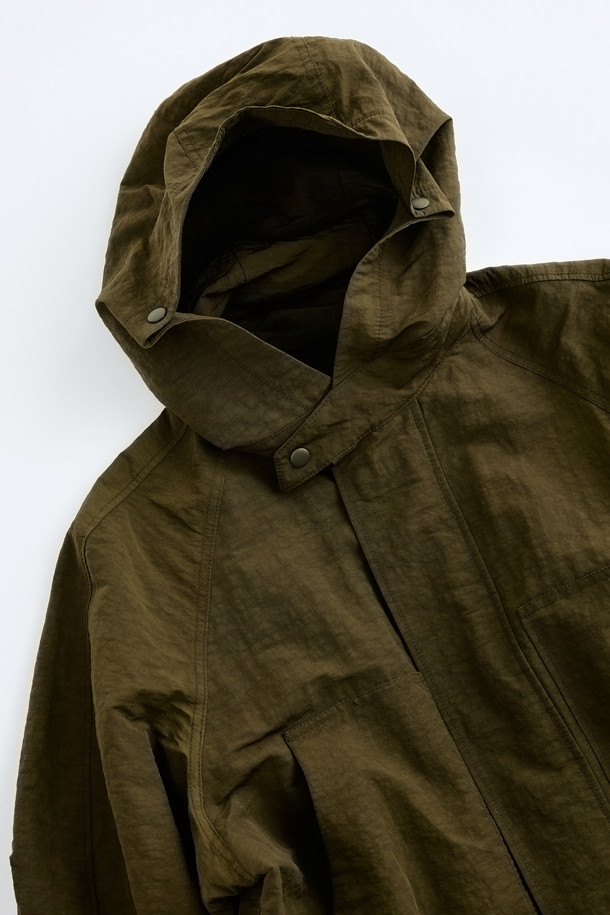 HENRY COTTON'S - 블루종/점퍼 - (FFC x Document) Hooded Shell Parka