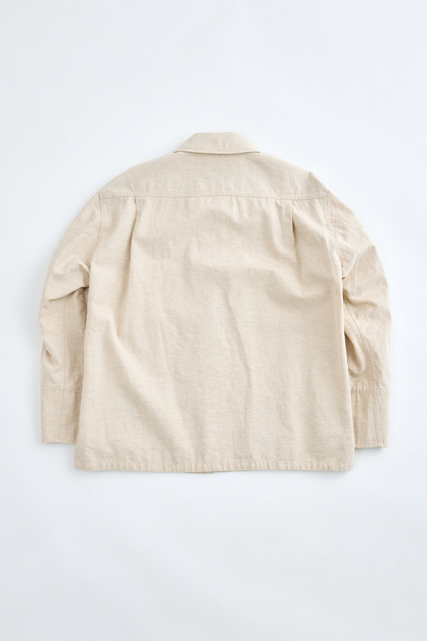 HENRY COTTON'S - 셔츠형자켓 - (FFC x Document) Linen Blend Shirting Jacket Set-Up