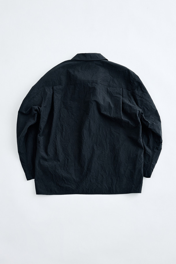 HENRY COTTON'S - 셔츠형자켓 - (FFC x Document) Waxed Crinkled Shirting Jacket