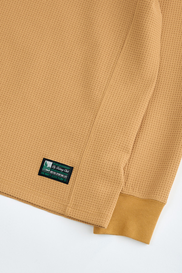 HENRY COTTON'S - 긴팔티셔츠 - (Fly Fishing Club) Waffle round T-shirt