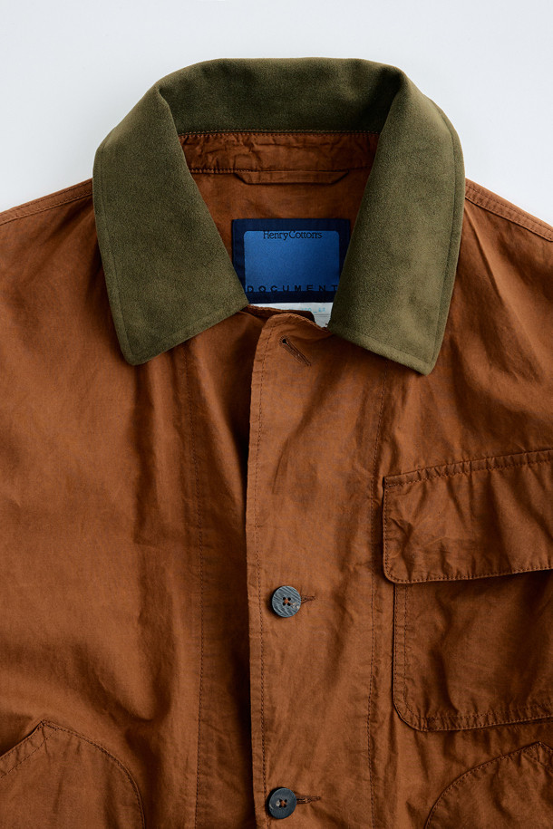 HENRY COTTON'S - 사파리/필드자켓 - (FFC x Document) Waxed British Cotton Fishing Jacket