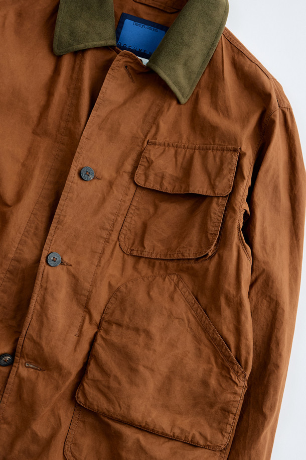 HENRY COTTON'S - 사파리/필드자켓 - (FFC x Document) Waxed British Cotton Fishing Jacket