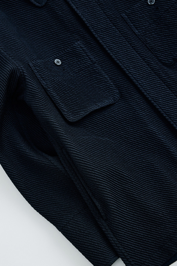 HENRY COTTON'S - 셔츠형자켓 - (FFC x Document) Wool blend Shirting Jacket Set-up