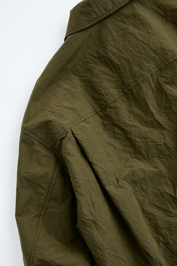 HENRY COTTON'S - 셔츠형자켓 - (FFC x Document) Waxed Crinkled Shirting Jacket