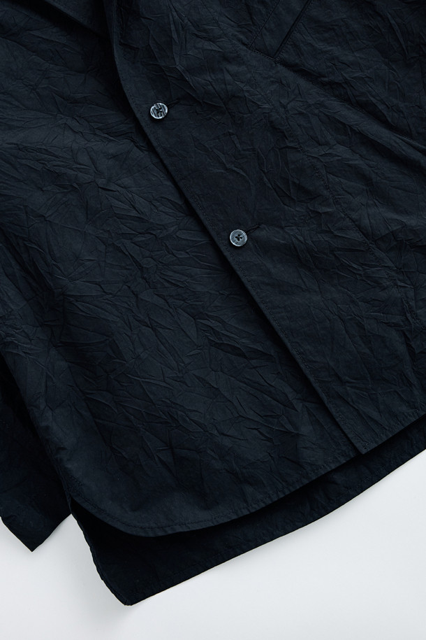 HENRY COTTON'S - 셔츠형자켓 - (FFC x Document) Waxed Crinkled Shirting Jacket