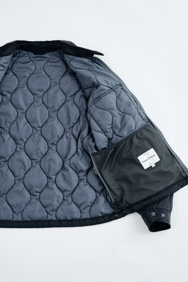 HENRY COTTON'S - 블루종/점퍼 - (Fly Fishing Club) Quilted padding  jumper