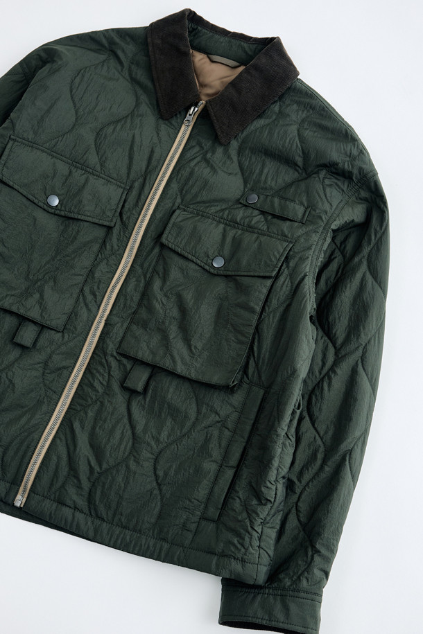 HENRY COTTON'S - 블루종/점퍼 - (Fly Fishing Club) Quilted padding  jumper