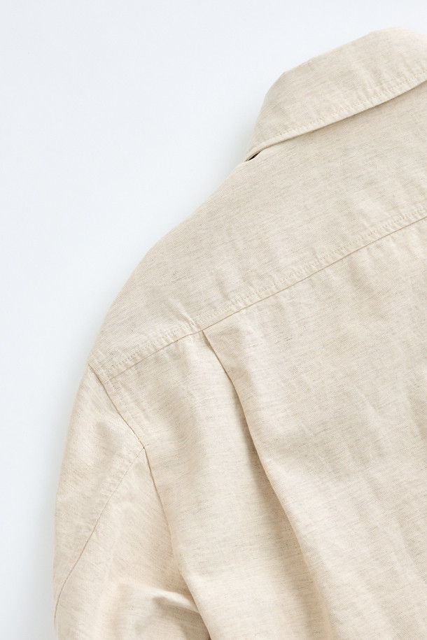 HENRY COTTON'S - 셔츠형자켓 - (FFC x Document) Linen Blend Shirting Jacket Set-Up