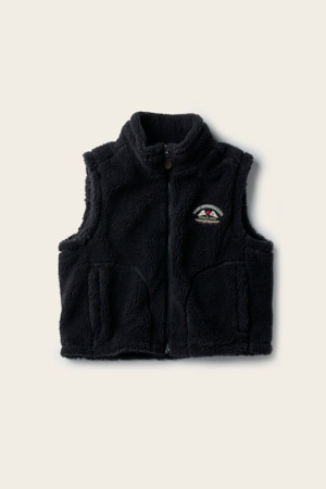 [BSC X clove] Embroidery Eco Fleece Vest (W)