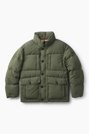 퀼팅 다운 점퍼