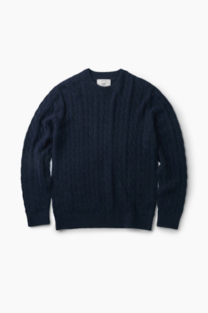 케이블 라운드 풀오버