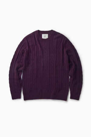 케이블 라운드 풀오버