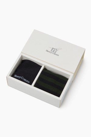 2족 Set_Casual 블럭 양말