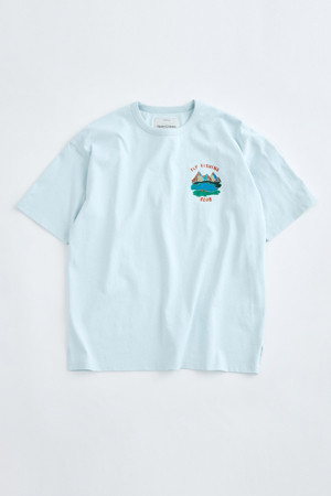 (Fly Fishing Club) Artwork round T-shirt