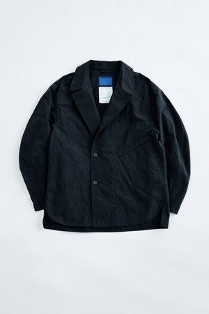 (FFC x Document) Waxed Crinkled Shirting Jacket