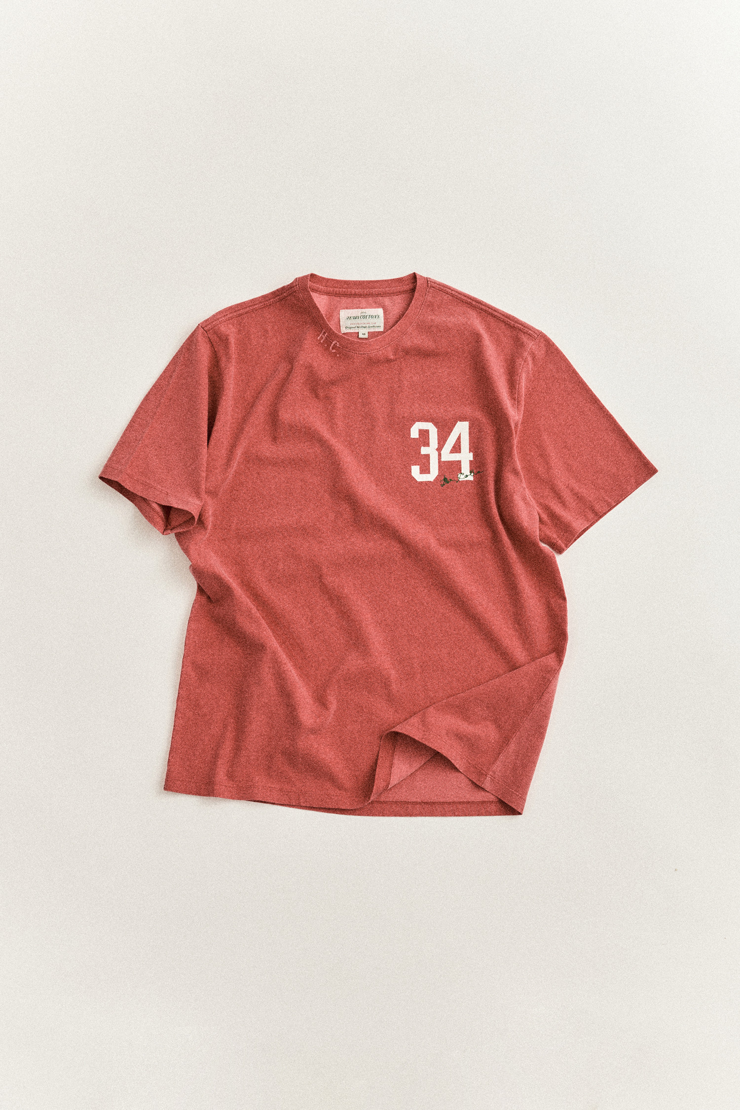 British Sporting Club] Pigment Short-Sleeves T-Shirt_HENRY