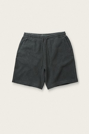 [Brtish Sporting Club] Pigment Dyeing Waffle Shorts (Set-up)