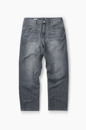 그레이 테이퍼드 데님