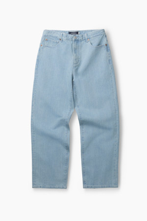 라이트 인디고 스트레이트 데님